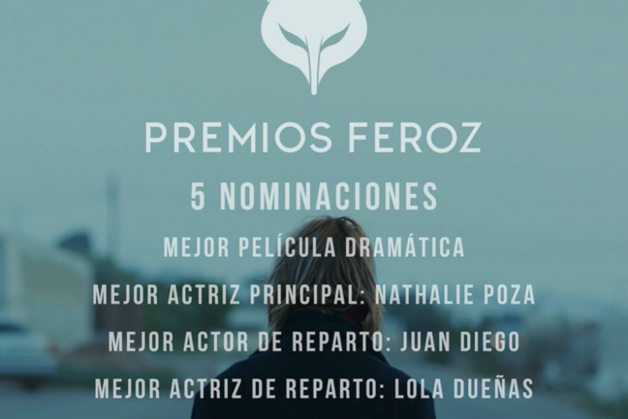 Nuestra película «No sé decir adiós» obtiene 5 nominaciones a los Premios Feroz